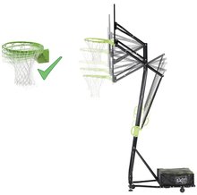 Basketbal - Basketbalová konštrukcia s doskou a flexibilným košom Galaxy portable basketball Exit Toys oceľová prenosná nastaviteľná výška_1