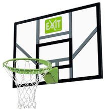 Basketbal - Basketbalová deska s flexibilním košem Galaxy basketball backboard Exit Toys transparentní polykarbonát_0
