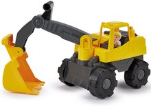 Autka do piasku - Roboczy samochód koparka Sand Play Digger Truck Écoiffier z ruchomym ramieniem od 18 miesiąca życia_1