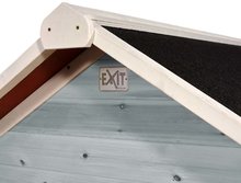 Drevené domčeky - Domček cédrový Loft 100 Blue Exit Toys s vodeodolnou strechou modrý_3