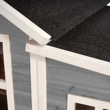 Case in legno - Casetta di cedro Loft 150 Grey Exit Toys grande con tetto  impermeabile grigio_1