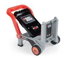 Pracovní dětská dílna - Pracovní vozík Black&Decker Devil Workmate 3v1 Smoby s nářadím a 18 doplňky_1