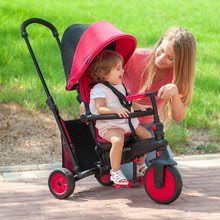 Tricikli za djecu od 10 mjeseci - Tricikl sklopivi smarTfold 6u1 smarTrike 300 Plus TouchSteering s EVA kotačima crveni od 10 mjeseci_1