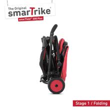 Triciclete de la 10 luni - Tricicletă pliabilă smarTfold 6în1 smarTrike 300 Plus TouchSteering cu roți compacte EVA roșu de la 10 luni_2