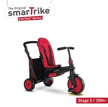 Triciclete de la 10 luni - Tricicletă pliabilă smarTfold 6în1 smarTrike 300 Plus TouchSteering cu roți compacte EVA roșu de la 10 luni_2