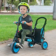Tricikli za djecu od 10 mjeseci - Tricikl sklopivi smarTfold 6u1 smarTrike 300 Plus TouchSteering s EVA kotačima plavi od 10 mjeseci_2