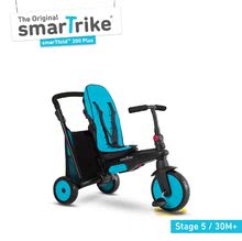 Tricikli za djecu od 10 mjeseci - Tricikl sklopivi smarTfold 6u1 smarTrike 300 Plus TouchSteering kompaktni s EVA kotačima plavi od 10 mjeseci_2