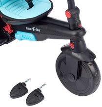 Triciclete de la 10 luni - Tricicletă pliabilă smarTfold 400 S Blue 6în1 smarTrike Touch Steering albastru cu roți compacte EVA de la 9 luni_11