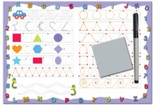 Zeichnen und Malen - Didaktische Tafel, kleines Alphabet Dohány ab 3 Jahren DH503_1