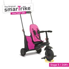 Tricikli za djecu od 10 mjeseci - Tricikl sklopivi smarTfold 7u1 500 TouchSteering smarTrike ružičasti podstavljeni s EVA kotačima od 9 mjeseci_2