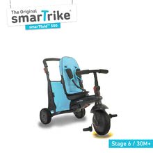 Tricikli za djecu od 10 mjeseci - Tricikl sklopivi smarTfold 7u1 500 TouchSteering smarTrike plavi podstavljeni s EVA kotačima od 9 mjeseci_1