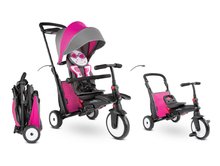 Kinderdreiräder ab 6 Monaten - Dreirad und  Kinderwagen  zusammenklappbar STR5 Butterfly 7v1 smarTrike mit Klappsitz TouchSteering EVA mit Rädern ab  6 Mon_0