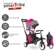 Tricikli od 10. meseca - Tricikel in voziček zložljiv STR5 Butterfly 7v1 smarTrike s preklopnim sedežem Touch Steering z EVA kolesi od 6 mes_11