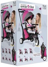 Tricikli od 10. meseca - Tricikel in voziček zložljiv STR5 Butterfly 7v1 smarTrike s preklopnim sedežem Touch Steering z EVA kolesi od 6 mes_4
