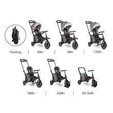 Tricikli od 10. meseca - Zložljiv tricikel smarTfold 600S Melange 7v1 smarTrike Luksuzen TouchSteering oblazinjen z EVA kolesi od 9 mes_2