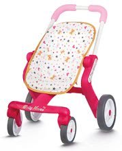 Kočíky od 18 mesiacov - Kočík pre bábiku Baby Nurse Poussette Pop Smoby zlatá edícia (53,5 cm rúčka) od 18 mes_0