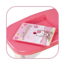 Mobilier de grădină pentru copii - Masă de picnic Hello Kitty Smoby cu umbrelă de soare și loc de depozitare, roz-verde de la 24 de luni_0