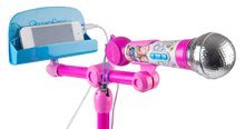 Játékhangszerek - Karaoke álló mikrofon Magie&Bianca Smoby hanggal és fénnyel, mobiltelefonra köthető rózsaszín 5 évtől_0
