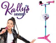 Dječji glazbeni instrumenti - Mikrofon sa stalkom Kally's Mashup Smoby 3u1 kompatibilan s audio uređajima za karaoke te različitim svjetlosnim efektima od 5 godina_4