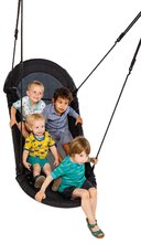 Hojdačky pre deti -  NA PREKLAD - Columpio de suspensión Grandoh lounge swing Exit Toys Extra grande para varios niños_3