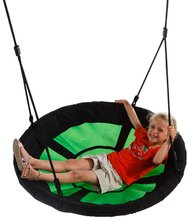 Houpačky pro děti - Houpačka hnízdo k zavěšení Swibee swing Exit Toys pro dvě děti průměr 98 cm_1