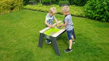 Drevené pieskoviská - Pieskovisko cédrové stôl na vodu a piesok Aksent sand&water table Exit Toys veľké s krytom objem 32 kg_1