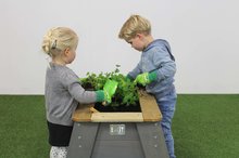 Meble ogrodowe dla dzieci - Stół dla ogrodnika, sosnowy Aksent planter table Exit Toys duży, pojemność 45 litrów_1