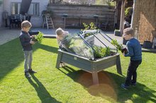 Otroško vrtno pohištvo - Miza za vrtnarja borova Aksent planter table Exit Toys ekstra velika prostornina 140 litrov_1