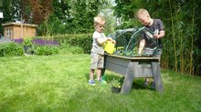 Mobilier de grădină pentru copii - Măsuță de pin pentru grădinar Aksent planter table Deluxe Exit Toys mare cu baie de aburi și unelte cu volum de 45 de litri_0