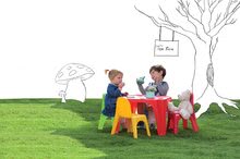 Dječji vrtni namještaj - Stôl pre deti a 4 detské stoličky Starplast 56*56*38 cm stôl od 3 rokov ( 09-992+10-900) SP52900 _0
