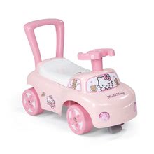 Odrážadlá od 6 mesiacov - Odrážadlo a chodítko Hello Kitty Smoby Auto 2v1 ružové od 6 mes_2