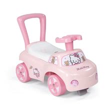 Odrážedla od 6 měsíců - Odrážedlo a chodítko Hello Kitty Smoby Auto 2v1 růžové od 6 měsíců_2