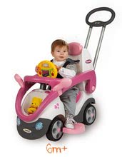 Produse vechi - Babytaxiu Bubble Go II Balade Girl Smoby roz-alb de la 6 luni_0