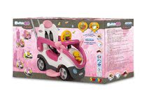 Produse vechi - Babytaxiu Bubble Go II Balade Girl Smoby roz-alb de la 6 luni_1