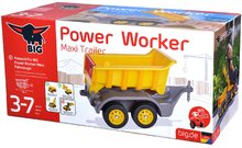 Příslušenství k odrážedlům - Přívěs ke všem odrážedlům Power Worker Maxi Trailer BIG s pohyblivou nákladní plošinou nosnost 25 kg_7