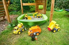 Stavební stroje - Nakladač Power Worker Wheel Loader + Figurine BIG pracovní stroj 47 cm – gumová kola od 2 let_3