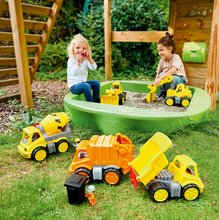 Nákladní auta - Nákladní auto Power Worker Dumper + Figurine BIG pracovní stroj 33 cm s gumovými koly od 2 let_3