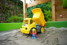 Nákladní auta - Nákladní auto Power Worker Dumper + Figurine BIG pracovní stroj 33 cm s gumovými koly od 2 let_5