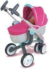 Vozički od 18. meseca - Voziček za dojenčka 3-kolesen Maxi Cosi & Quinny Smoby (70 cm ročaj) globoki rožnato-moder_0