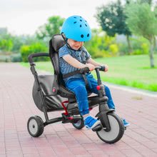 Tricicli dai 6 mesi - Triciclo pieghevole e passeggino STR7 Urban 7in1 smarTrike nero con sedile reversibile TouchSteering con ruote in EVA dai 6 mesi_12