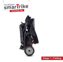 Tricicli dai 6 mesi - Triciclo pieghevole e passeggino STR7 Urban 7in1 smarTrike nero con sedile reversibile TouchSteering con ruote in EVA dai 6 mesi_3