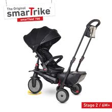 Tricicli dai 6 mesi - Triciclo pieghevole e passeggino STR7 Urban 7in1 smarTrike nero con sedile reversibile TouchSteering con ruote in EVA dai 6 mesi_1