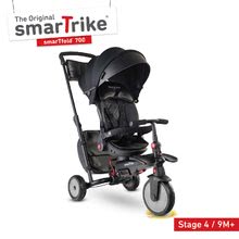 Kinderdreiräder ab 6 Monaten - Faltdreirad STR7 Urban 7in1 smarTrike  und Kinderwagen schwarz mit klappbarem TouchSteering-Sitz mit EVA-Rädern ab 6 Monaten_3