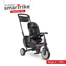 Kinderdreiräder ab 6 Monaten - Faltdreirad STR7 Urban 7in1 smarTrike  und Kinderwagen schwarz mit klappbarem TouchSteering-Sitz mit EVA-Rädern ab 6 Monaten_0