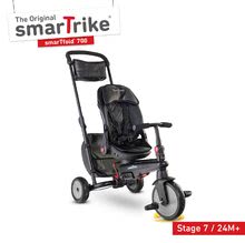 Kinderdreiräder ab 6 Monaten - Faltdreirad STR7 Urban 7in1 smarTrike  und Kinderwagen schwarz mit klappbarem TouchSteering-Sitz mit EVA-Rädern ab 6 Monaten_5