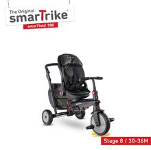 Trojkolky od 6 mesiacov - Trojkolka a kočík skladacia STR7 Urban 7v1 smarTrike čierna so sklápateľným sedadlom TouchSteering s EVA kolesami od 6 mes_6