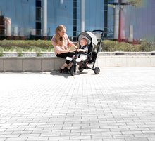 Tricikli za djecu od 10 mjeseci - Tricikl i kolica sklopivi STR7J Warm Grey 7u1 smarTrike sivi s rotirajućom preklopnom sjedalicom Touch Steering s EVA kotačima od 6 mjes_16