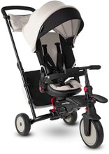 Tricikli za djecu od 10 mjeseci - Tricikl i kolica sklopivi STR7J Warm Grey 7u1 smarTrike sivi s preklopnom sjedalicom Touch Steering s EVA kotačima od 6 mjes_1