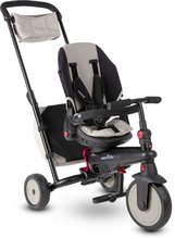 Kinderdreiräder ab 6 Monaten - Dreirad und Kinderwagen zusammenklappbar  STR7J Warm Grey 8v1 smarTrike grau mit Klappsitz TouchSteering  EVA mit Rädern ab 6 Mon_2