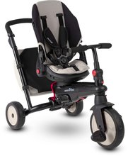 Kinderdreiräder ab 6 Monaten - Dreirad und Kinderwagen zusammenklappbar  STR7J Warm Grey 8v1 smarTrike grau mit Klappsitz TouchSteering  EVA mit Rädern ab 6 Mon_0